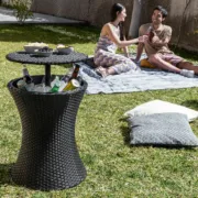 Mesa Refrigeradora de Jardim 3 em 1 Acessórios de campismo e montanhismo - nacloset
