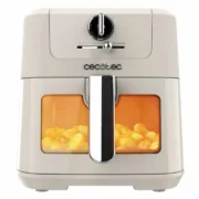 Fritadeira de Ar Cecotec Cecofry Antique 5000 Window 1500 W 5 L Branco Preto Cozinha | Gourmet - nacloset