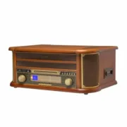 Jukebox Denver Electronics MCR-50MK3 USB 5W Madeira Eletrónica | Som - nacloset 2