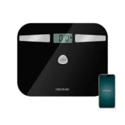 Balança digital para casa de banho Cecotec EcoPower 10200 Smart Healthy LCD Bluetooth 180 kg Preto Balanças - nacloset