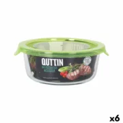 Lancheira Quttin Verde 650 ml 15 x 15 x 6,5 cm (6 Unidades) A Preço de Revenda - nacloset