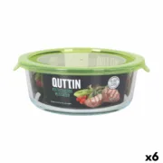 Lancheira Quttin Verde 900 ml 19 x 18 x 7 cm (6 Unidades) A Preço de Revenda - nacloset