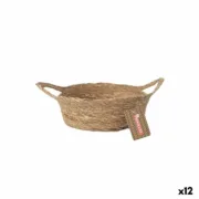 Cesta Multiusos Privilege   Castanho vime ø 22 x 8 cm (12 Unidades) A Preço de Revenda - nacloset