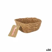 Cesta Multiusos Privilege   Castanho vime Quadrado 12 x 12 x 5 cm (36 Unidades) A Preço de Revenda - nacloset