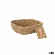 Cesta Multiusos Privilege   Castanho vime Retangular 13 x 10 x 5 cm (36 Unidades) A Preço de Revenda - nacloset