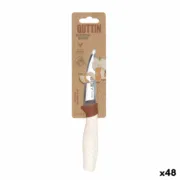 Descascador Quttin Terra Castanho Prateado Aço inoxidável 9 cm (48 Unidades) A Preço de Revenda - nacloset
