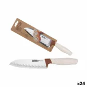 Faca de Cozinha Quttin Terra 17 cm (24 Unidades) Cozinha | Gourmet - nacloset