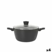 Caçarola com Tampa MasterChef 28 cm (4 Unidades) A Preço de Revenda - nacloset