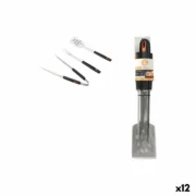 Utensílios para churrasco MasterChef 3 Peças (12 Unidades) A Preço de Revenda - nacloset