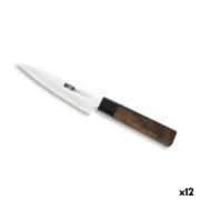 Faca de Cozinha Quttin Banno Takamura Castanho Prateado 12 cm (12 Unidades) Cozinha | Gourmet - nacloset