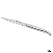 Faca para Carne Quttin Kobe Prateado 10,5 cm (12 Unidades) Cozinha | Gourmet - nacloset