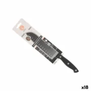 Faca de Cozinha MasterChef Preto Prateado 18 cm (18 Unidades) Cozinha | Gourmet - nacloset