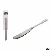 Conjunto de Facas Quttin Antártica Prateado Aço inoxidável 21,6 x 1,8 cm 2 Peças (12 Unidades) Conjuntos de Facas - nacloset