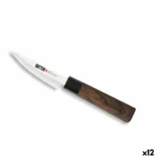 Faca de Cozinha Quttin PETTY Takamura Castanho Prateado 9 cm (12 Unidades) Cozinha | Gourmet - nacloset