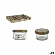 Frasco de Vidro La Mediterránea WOOD 100 ml (72 Unidades) A Preço de Revenda - nacloset
