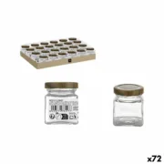 Frasco de Vidro La Mediterránea WOOD 60 ml (72 Unidades) A Preço de Revenda - nacloset