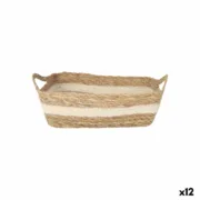 Caixa de Armazenagem Privilege vime 25 x 20 x 8 cm (12 Unidades) A Preço de Revenda - nacloset