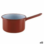 Caçarola Quid Clasico Esmalte Grená Metal Aço Ø 14 cm (12 Unidades) A Preço de Revenda - nacloset