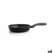 Frigideira Quid Honey Preto Metal Ø 24 cm (6 Unidades) Cozinha | Gourmet - nacloset