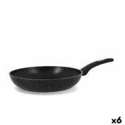 Frigideira Quid Estelar Preto Metal Ø 30 cm (6 Unidades) Cozinha | Gourmet - nacloset