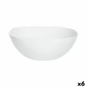 Saladeira Luminarc Carine Blanco Branco Vidro Ø 27 cm (6 Unidades) A Preço de Revenda - nacloset