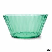 Saladeira Quid Iris Verde Plástico Ø 25 cm (12 Unidades) A Preço de Revenda - nacloset