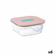 Lancheira Hermética Luminarc Joy Laranja Vidro 800 ml (6 Unidades) A Preço de Revenda - nacloset
