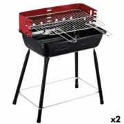 Churrasco Portátil Aktive Metal 42 x 54 x 42 cm (2 Unidades) A Preço de Revenda - nacloset