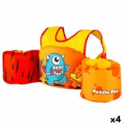 Colete de salvação AquaSport 56 x 25 x 20 cm (4 Unidades) A Preço de Revenda - nacloset