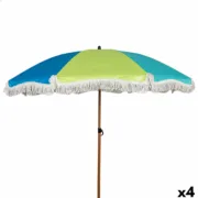 Chapéu de praia Aktive Multicolor 180 x 187 x 180 cm (4 Unidades) A Preço de Revenda - nacloset