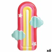 Colchão Insuflável Intex Arco-íris 183 x 132 cm Multicolor (6 Unidades) A Preço de Revenda - nacloset