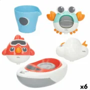 Brinquedo para o Banho Colorbaby 16 x 6,5 x 9 cm 6 Unidades Bebés e Crianças - nacloset 2