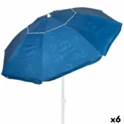 Chapéu de praia Aktive Azul 220 x 210 x 220 cm (6 Unidades) A Preço de Revenda - nacloset