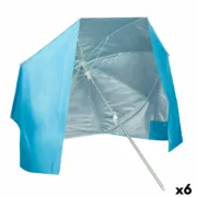 Parasol Aktive Azul 200 x 185 x 200 cm (6 Unidades) A Preço de Revenda - nacloset