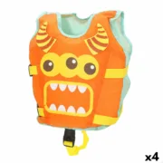 Colete de salvação AquaSport 34 x 37 x 7 cm Laranja (4 Unidades) A Preço de Revenda - nacloset