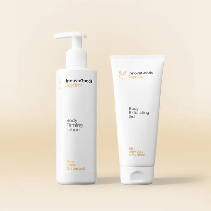 Pack Duplo de Cuidados Corporais Rice InnovaGoods Lotes de Fragrâncias e Cosméticos - nacloset