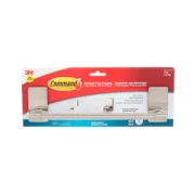 Toalheiro de barra Command 29,9 x 7,7 x 4,7 cm Metal Banho - nacloset