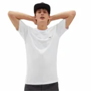Camisola de Manga Curta Homem Vans Mn Left Chest Logo 2XL Moda | Acessórios - nacloset 2