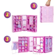 Boneca Barbie Armário Boneca Barbie - nacloset 2