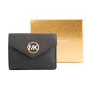 Carteira Mulher Michael Kors 32S1GNME6L-BLACK 12 x 9 x 4 cm Acessórios de Moda - nacloset