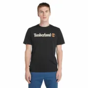 Camisola de Manga Curta Homem Timberland Kennebec River Preto Moda | Acessórios - nacloset