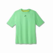 Camisola de Manga Curta Mulher Brooks High Point Verde Moda | Acessórios - nacloset