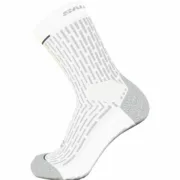 Meias de Desporto Salomon Ultra Glide Crew Branco Acessórios de running e atletismo - nacloset