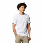 Camisola de Manga Curta Homem Columbia North Cascades™ Sleeve Branco Moda | Acessórios - nacloset