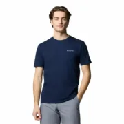 Camisola de Manga Curta Homem Columbia North Cascades™ Sleeve Azul escuro Moda | Acessórios - nacloset