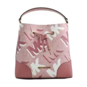 Bolsa Mulher Michael Kors 35F2GM9M6V-ROSE-MULTI Cor de Rosa 23 x 21 x 14 cm Acessórios de Moda - nacloset