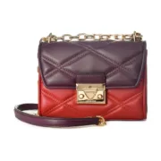 Bolsa Mulher Michael Kors 35F2GNRC1T-CHILI-MULTI Vermelho 19 x 14 x 7 cm Acessórios de Moda - nacloset