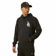 Polar sem Capuz Homem  LA Dodger Metallic Logo New Era Preto Moda | Acessórios - nacloset