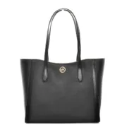 Bolsa a Tiracolo Michael Kors Leida Preto 33 X 30 X 12 CM Acessórios de Moda - nacloset