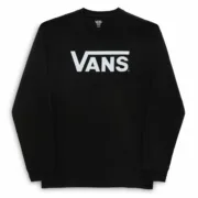 Camisola de Manga Comprida Unissexo Vans Classic Preto Desporto | Lazer - nacloset 2